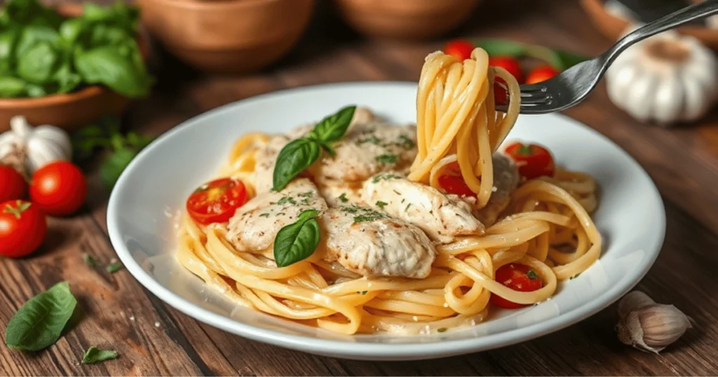 Marry Me Chicken Pasta